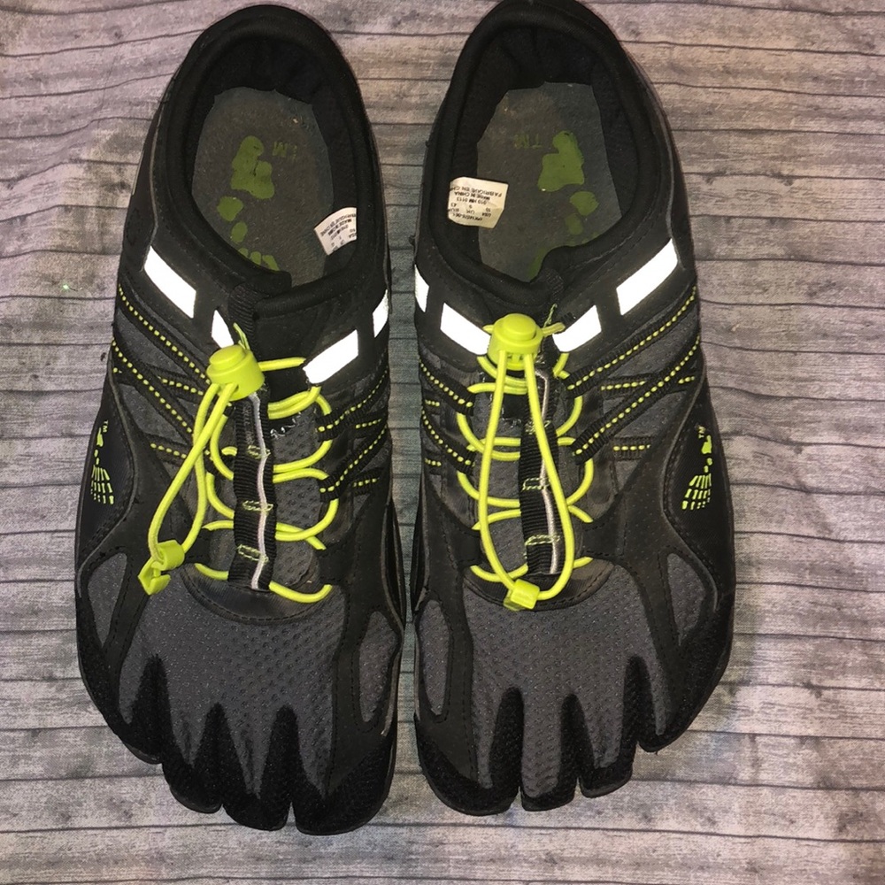 Fila Skele-toes Skeletoes Mens Shoes Size 10 Black and Green